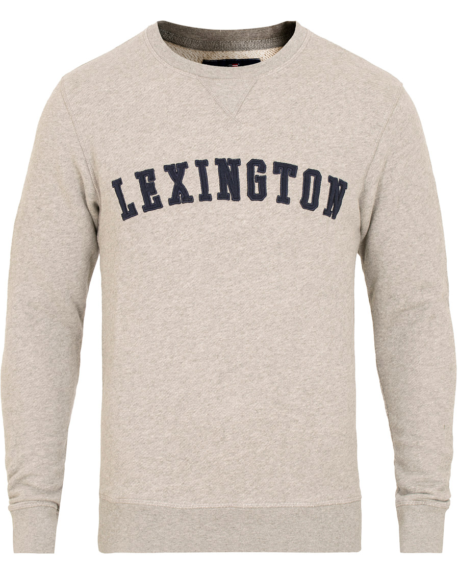 Herre | Trøjer | Lexington | Lucas Sweatshirt Heather Grey Melange