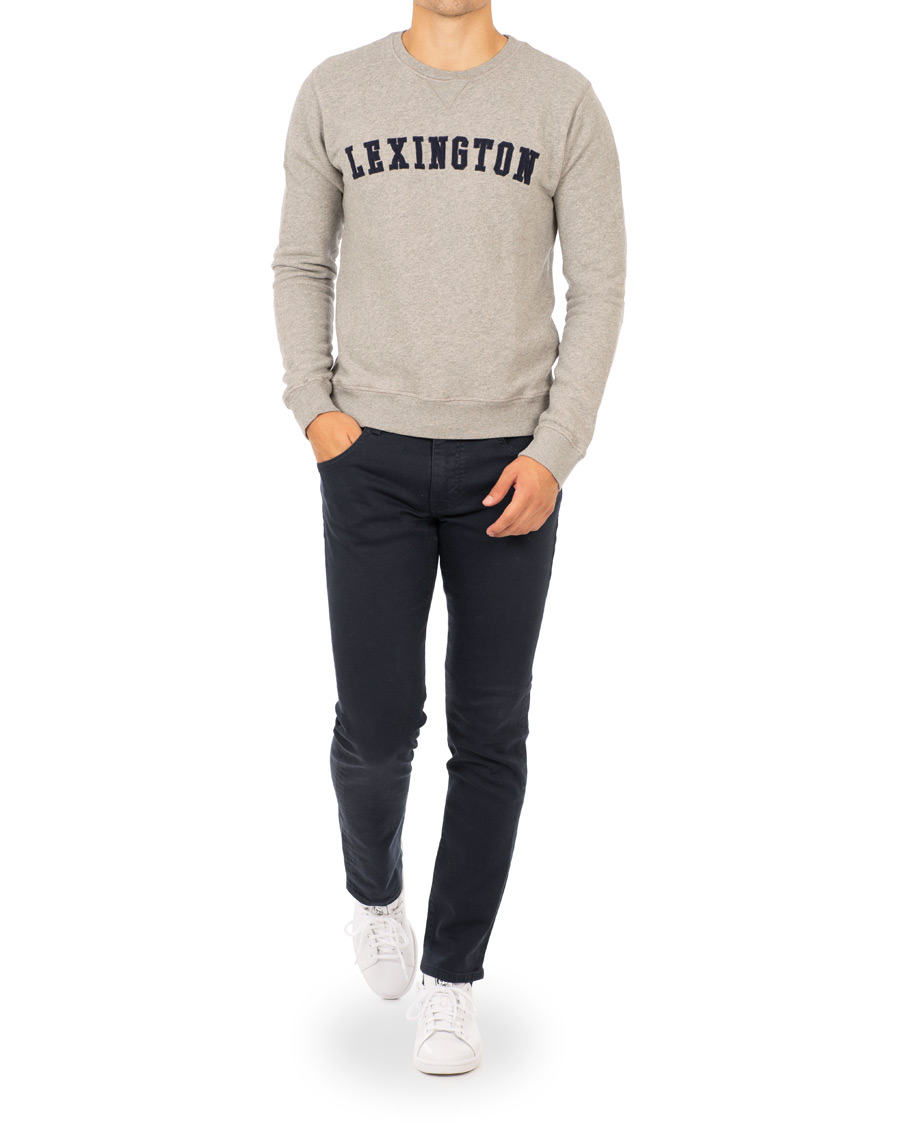Herre | Trøjer | Lexington | Lucas Sweatshirt Heather Grey Melange