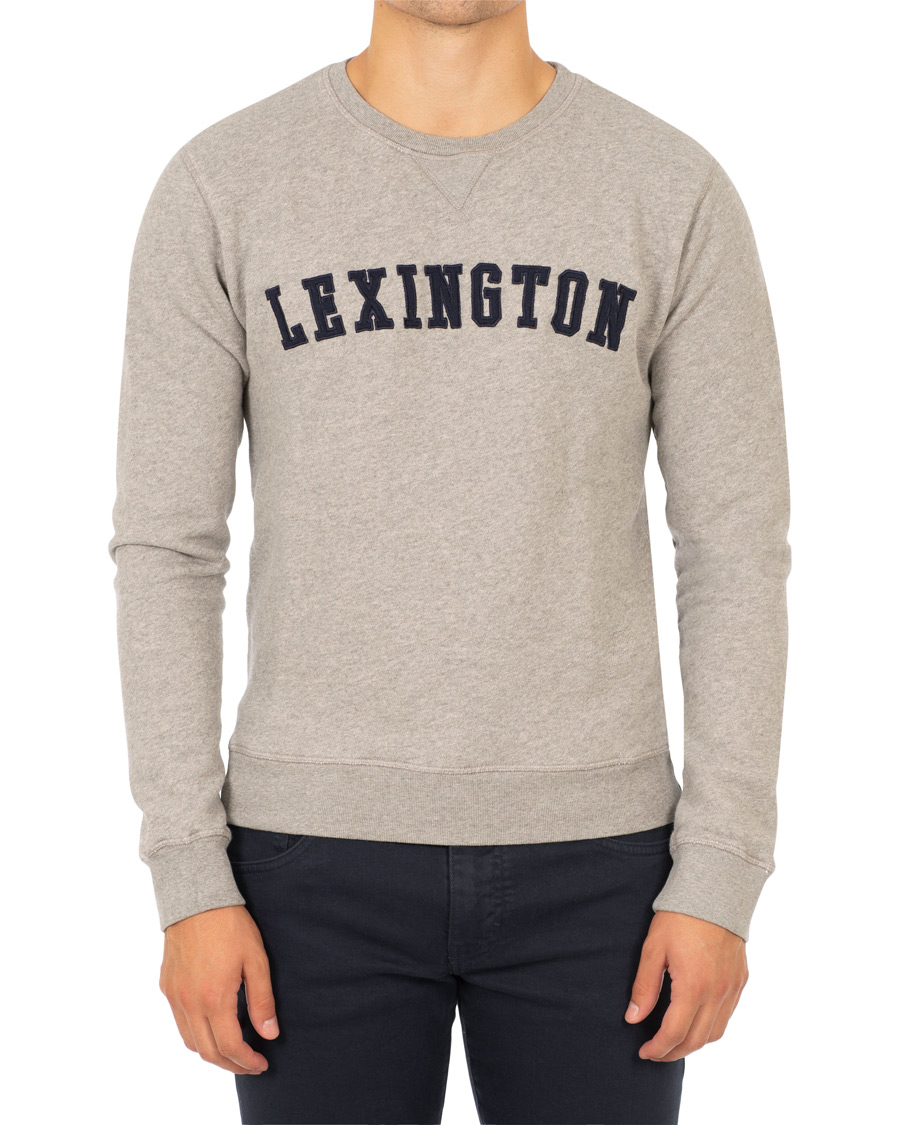 Herre | Trøjer | Lexington | Lucas Sweatshirt Heather Grey Melange