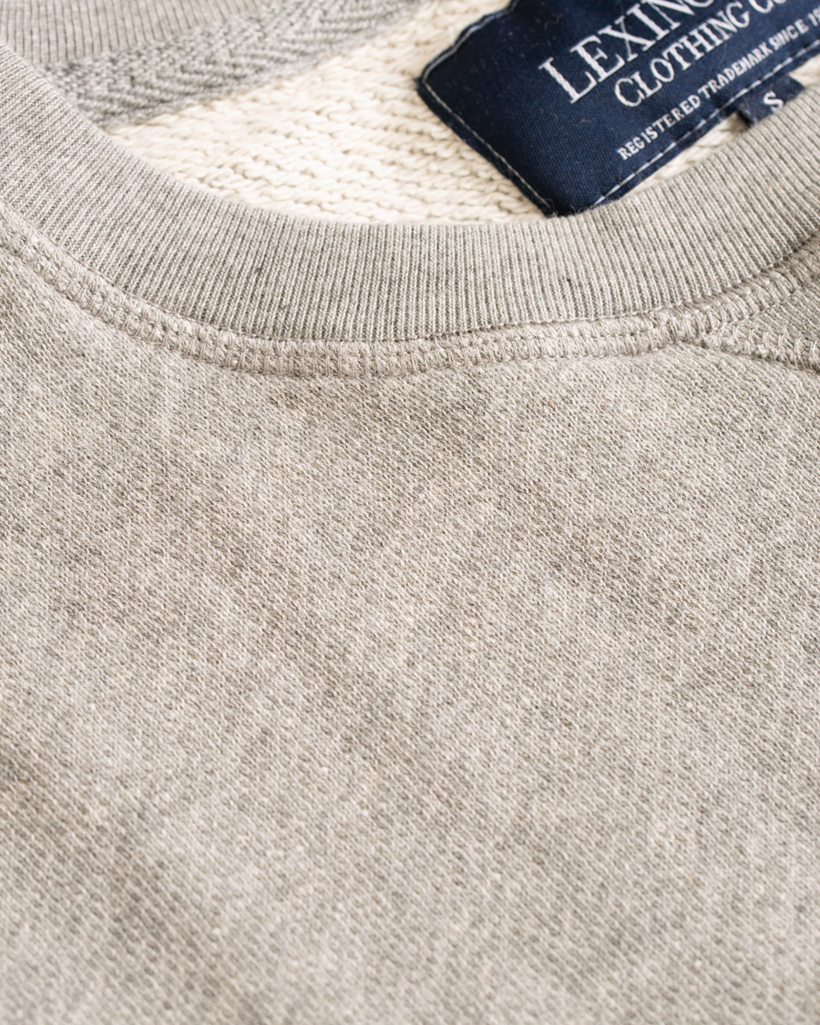 Herre | Trøjer | Lexington | Lucas Sweatshirt Heather Grey Melange