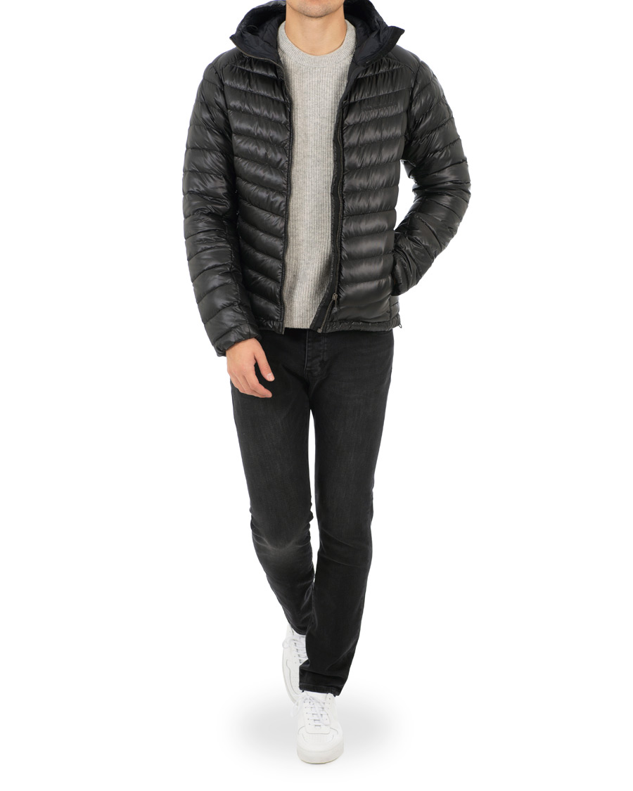 Herre | Jakker | Peak Performance | Ice Down Hooded Jacket Black