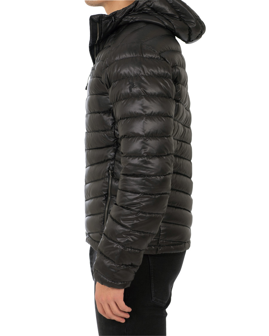 Herre | Jakker | Peak Performance | Ice Down Hooded Jacket Black
