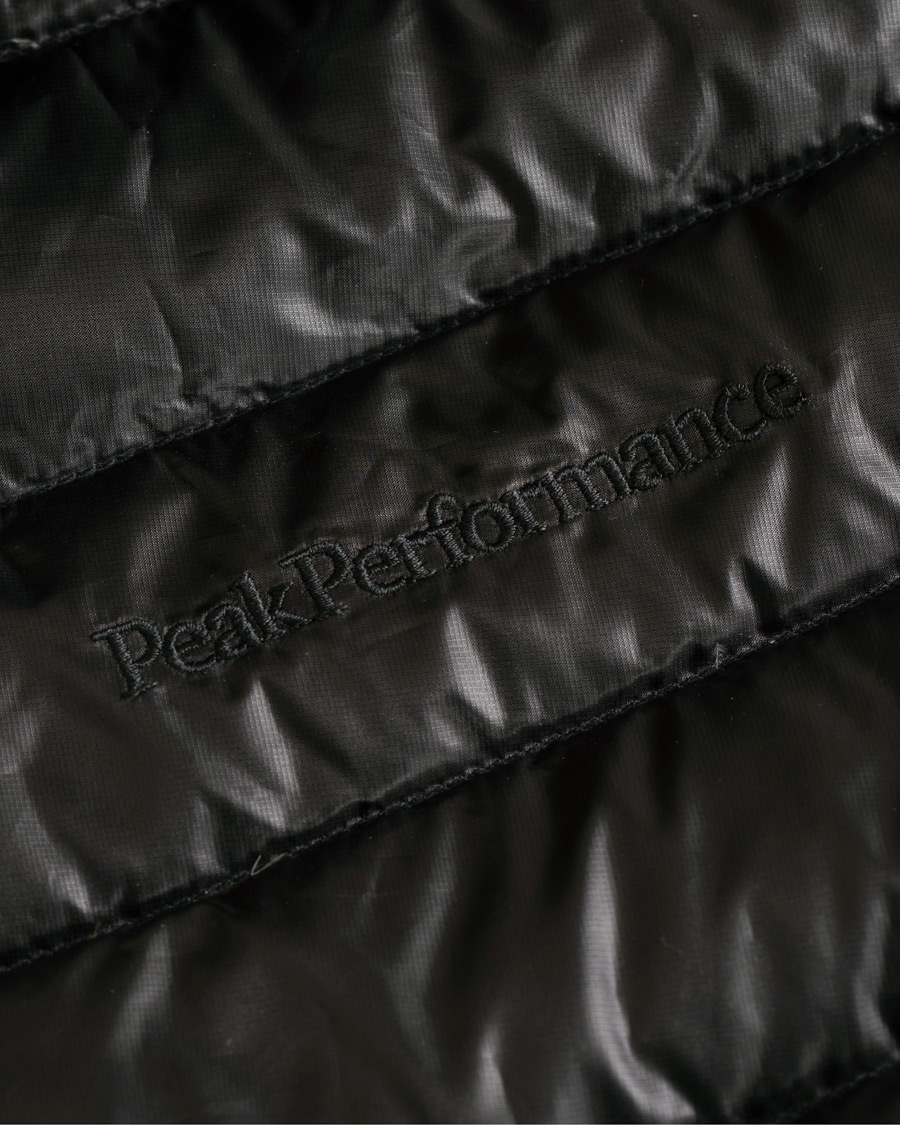 Herre | Jakker | Peak Performance | Ice Down Hooded Jacket Black