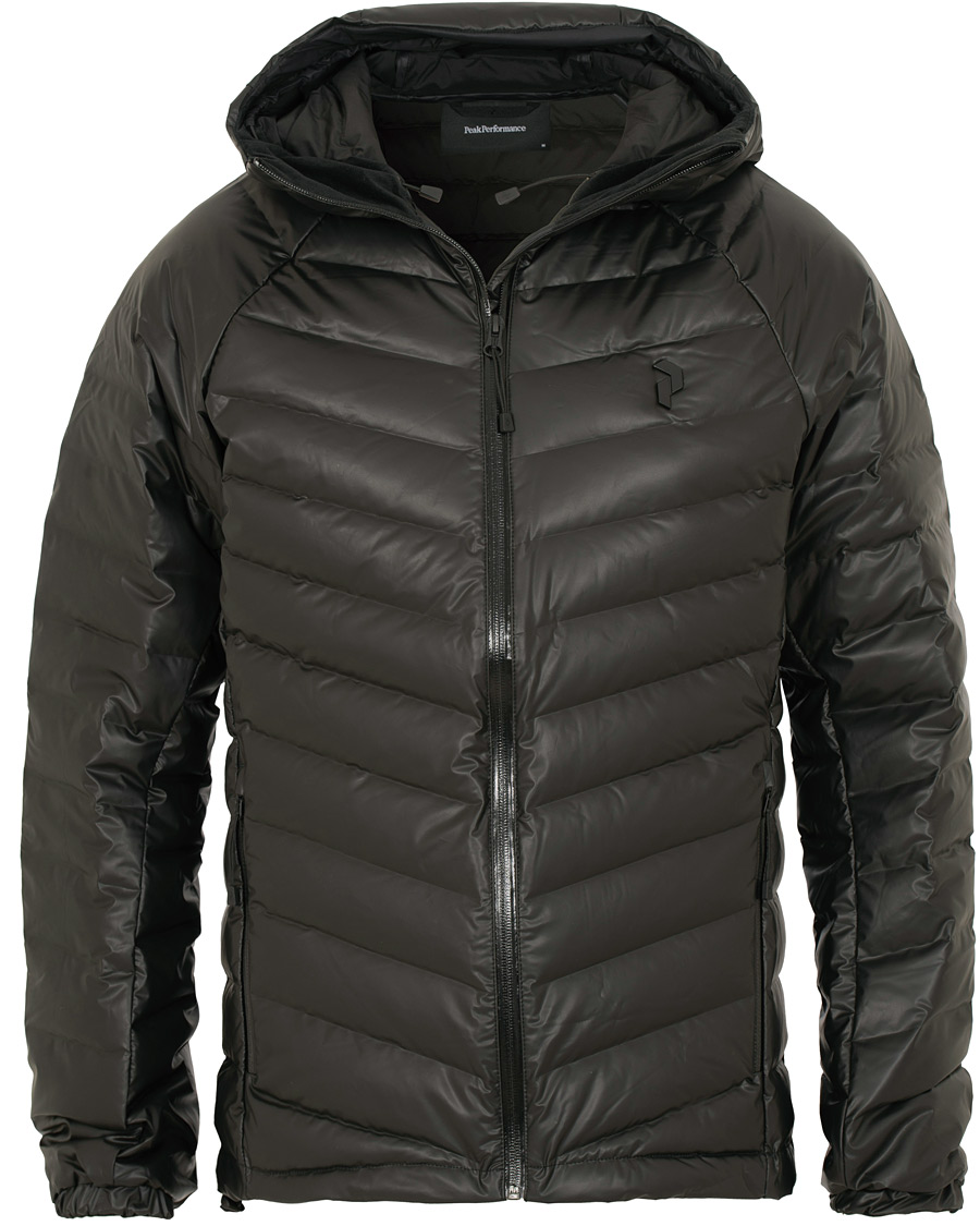 Herre | Jakker | Peak Performance | Frost Dry Down Hooded Jacket Black