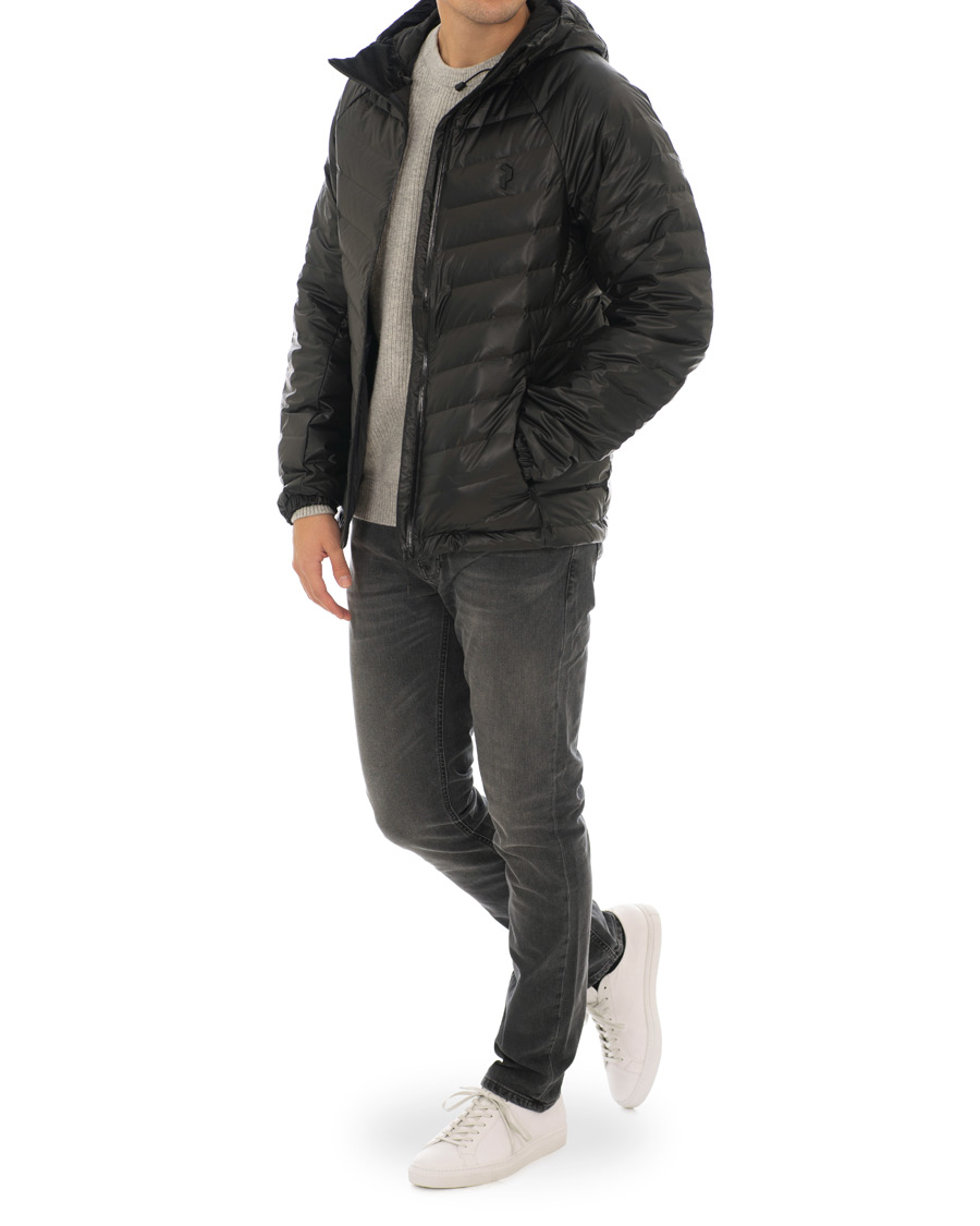 Herre | Jakker | Peak Performance | Frost Dry Down Hooded Jacket Black