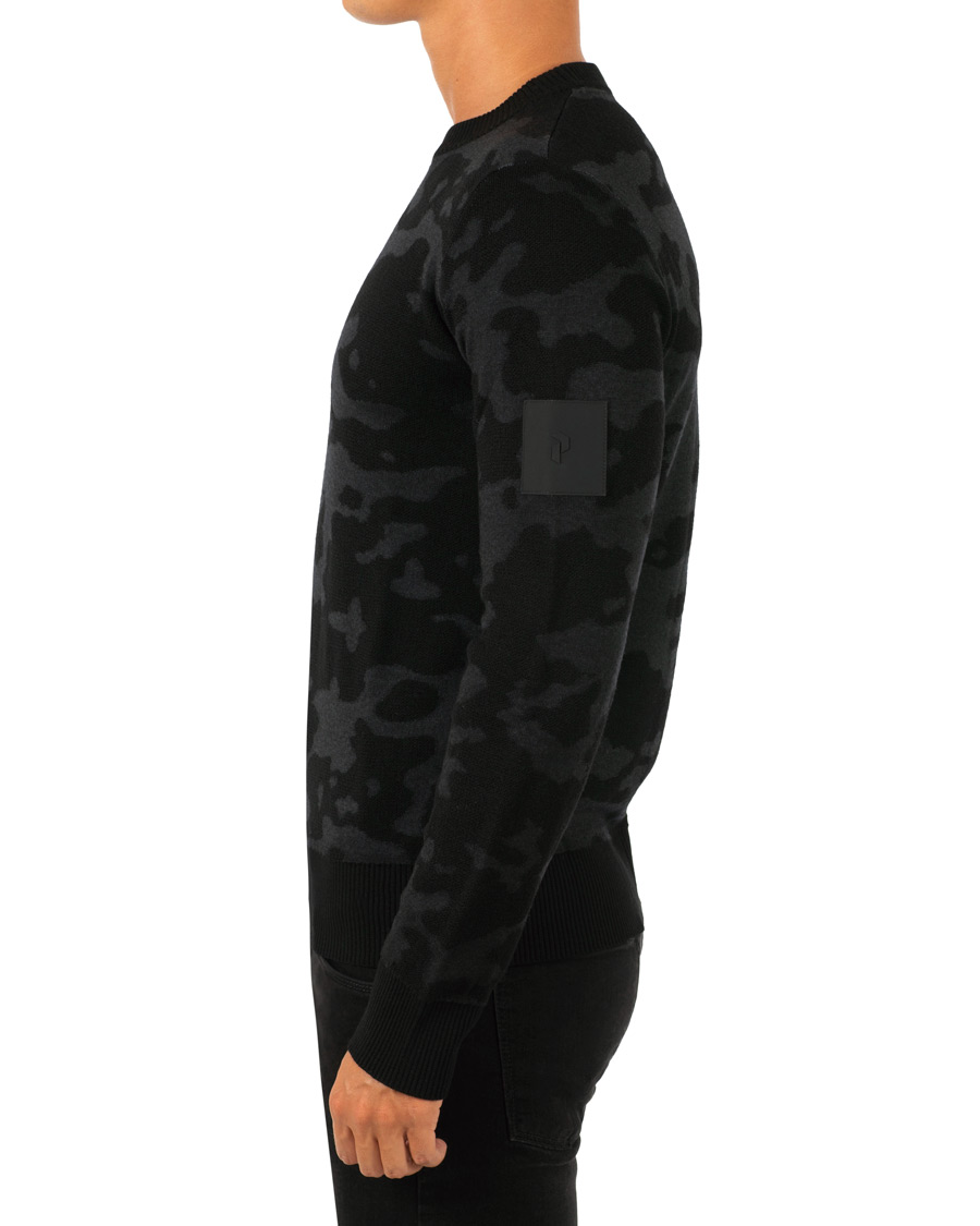 Herre | Trøjer | Peak Performance | Fus Camo Crew Neck Black