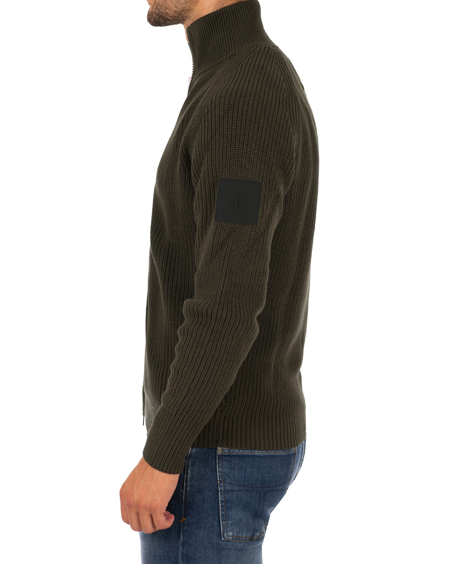 Herre | Trøjer | Peak Performance | Curtis Full Zip Olive Extreme