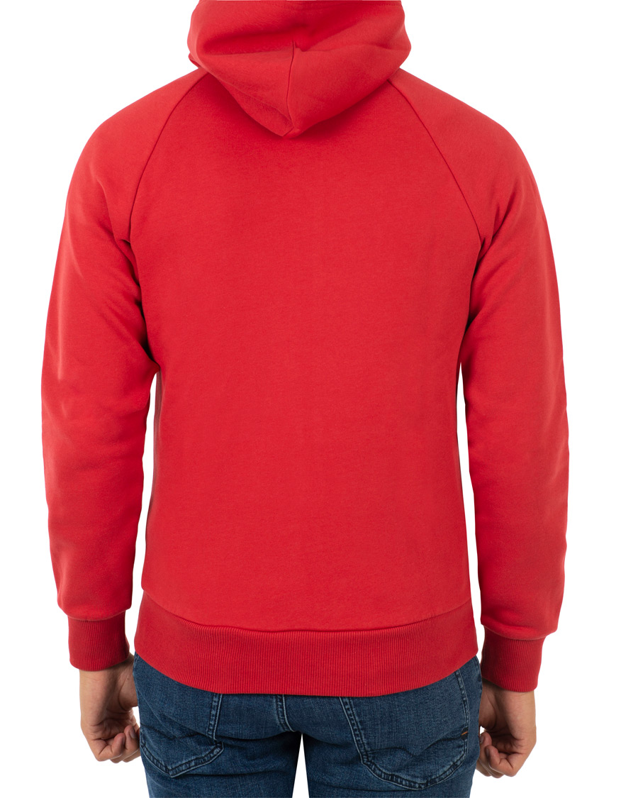 Herre | Trøjer | Peak Performance | Logo Zip Hoodie Red