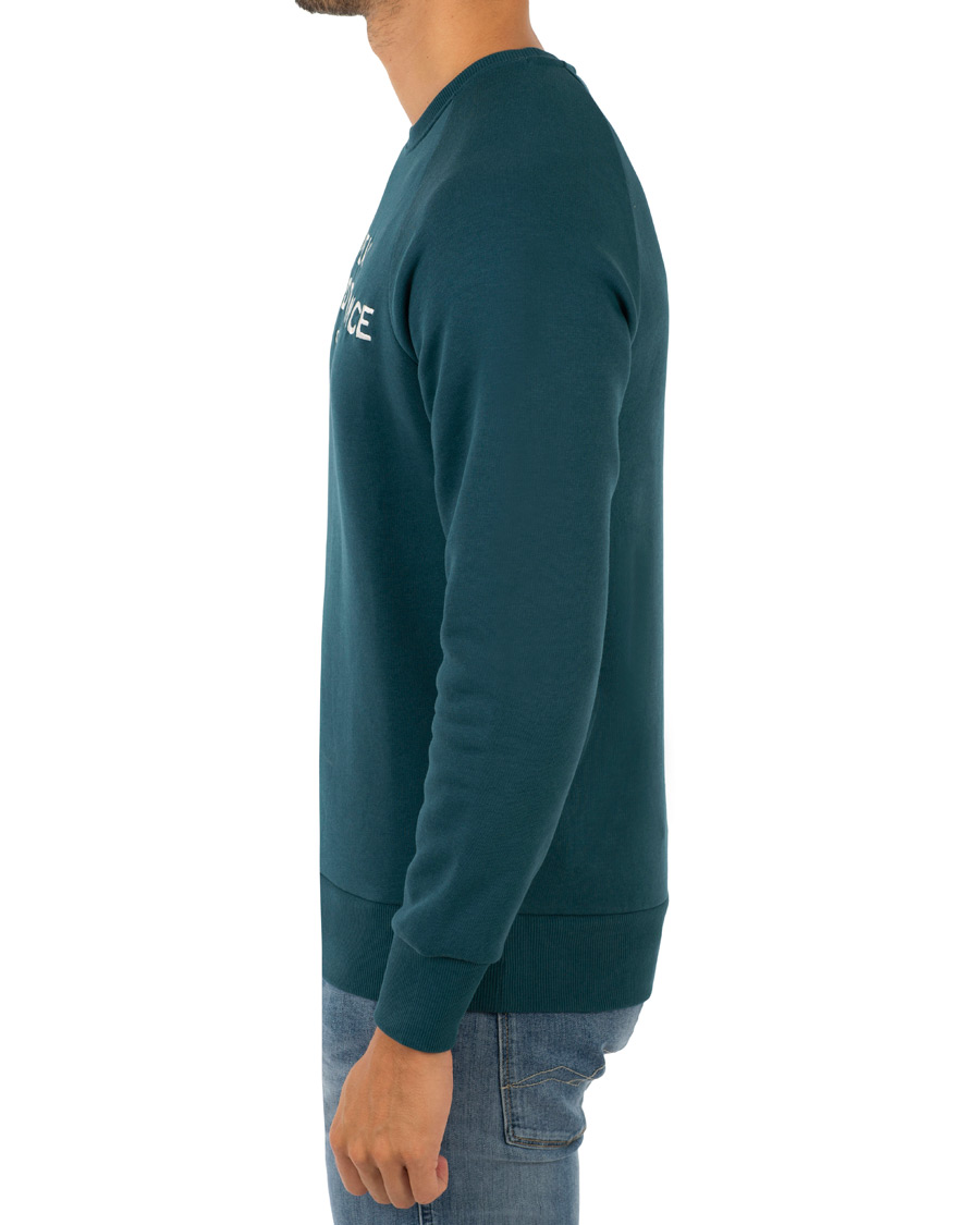 Herre | Trøjer | Peak Performance | Logo Crew Neck Sweatshirt Teal Extreme