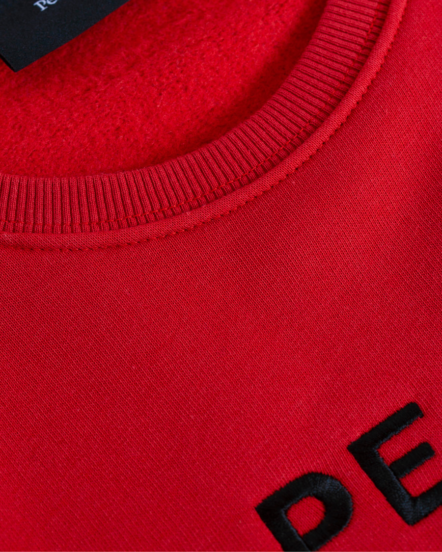 Herre | Trøjer | Peak Performance | Logo Crew Neck Sweatshirt Red