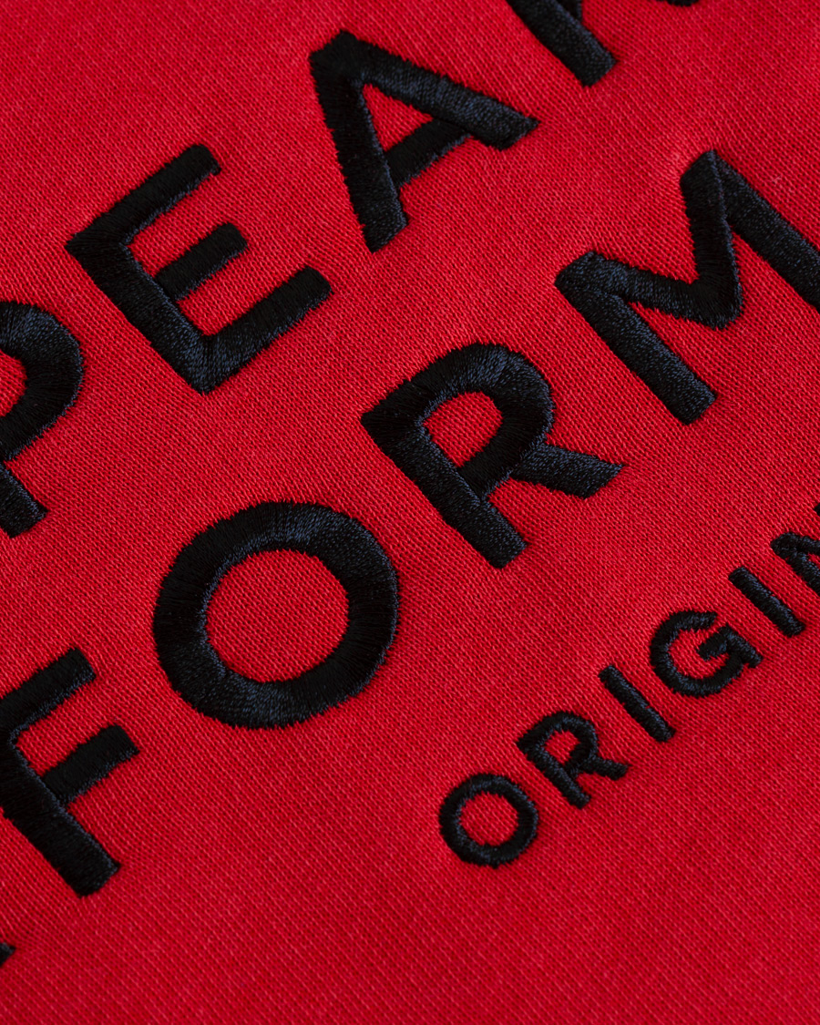Herre | Trøjer | Peak Performance | Logo Crew Neck Sweatshirt Red