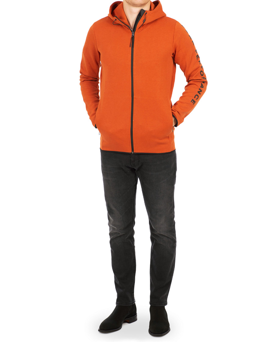 Herre | Trøjer | Peak Performance | Tech Full Zip Hoodie Desert Clay