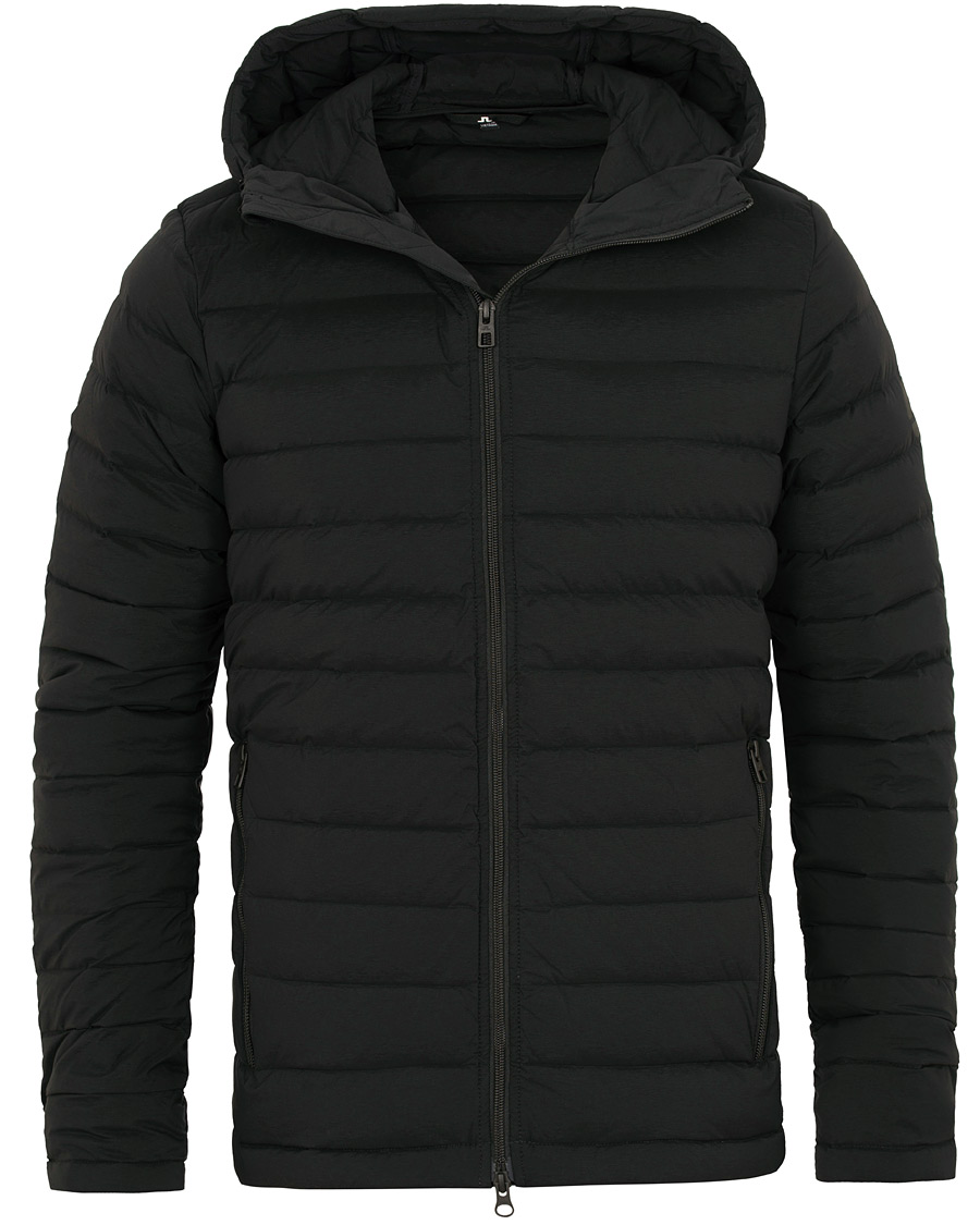 Herre | Jakker | J.Lindeberg | M EACE Hooded Down Liner Jacket Black