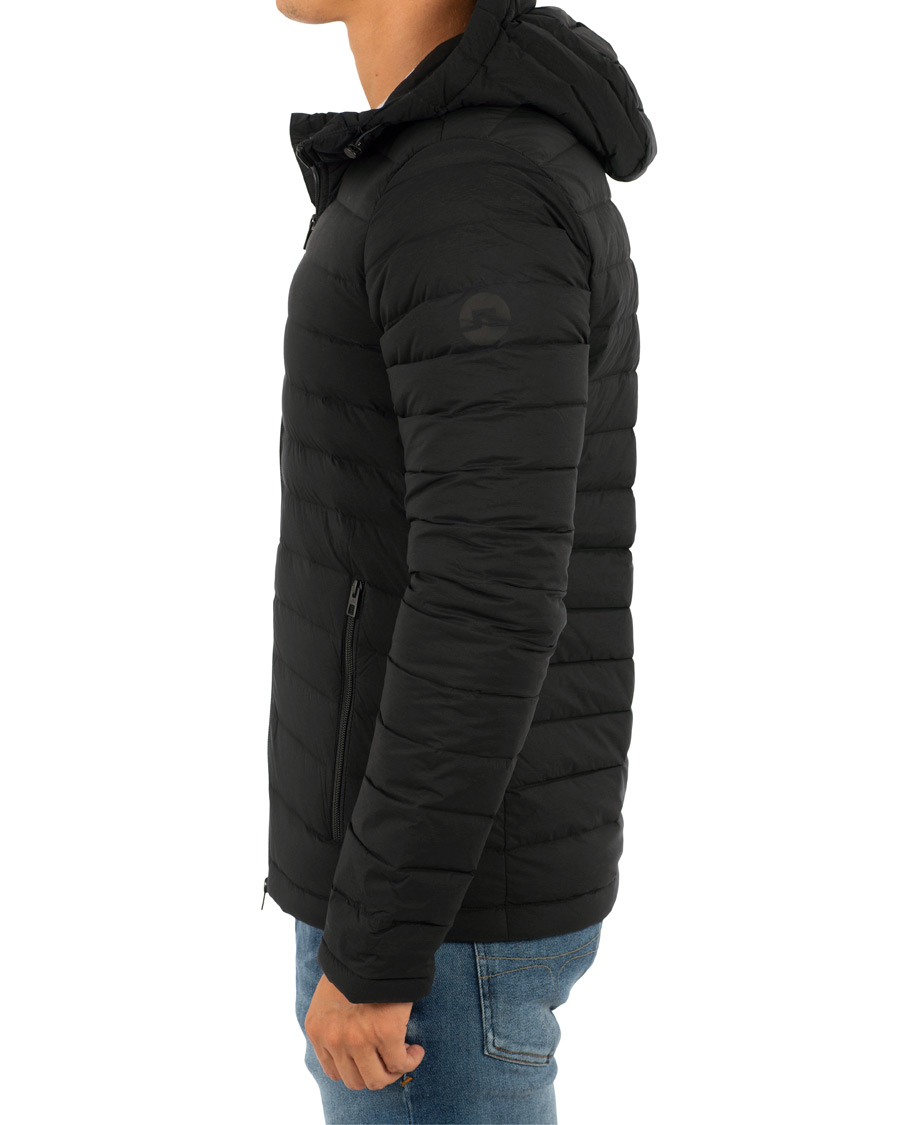 Herre | Jakker | J.Lindeberg | M EACE Hooded Down Liner Jacket Black