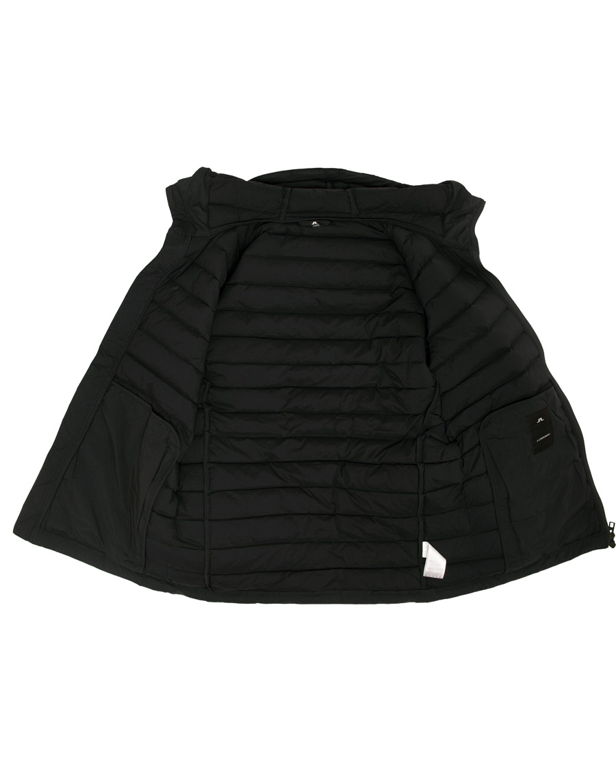 Herre | Jakker | J.Lindeberg | M EACE Hooded Down Liner Jacket Black
