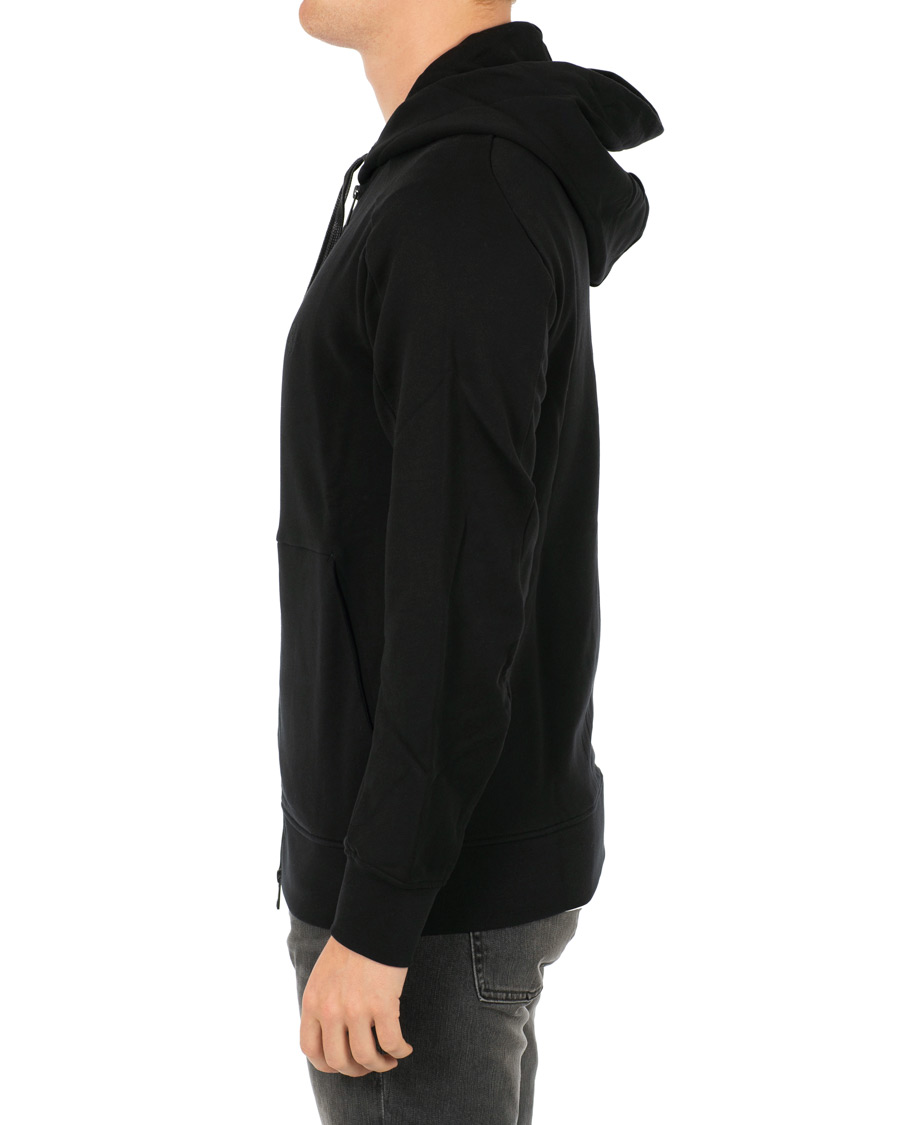 Herre | Trøjer | J.Lindeberg | Throw Full Zip Hoodie Black