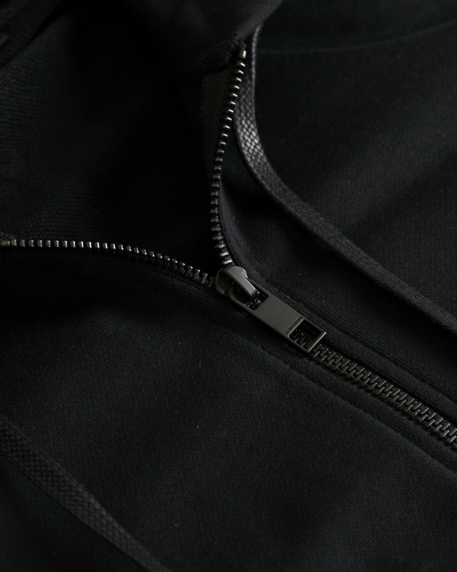 Herre | Trøjer | J.Lindeberg | Throw Full Zip Hoodie Black