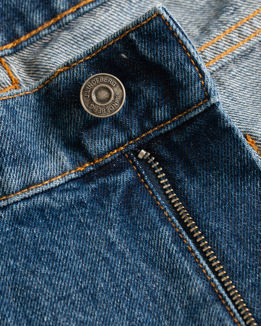 Herre | Jeans | J.Lindeberg | Tom Fuji Jeans Mid Blue