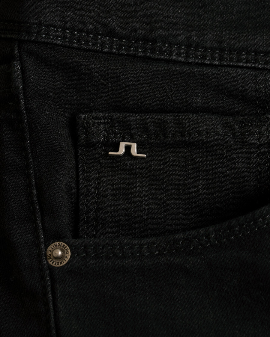 Herre | Jeans | J.Lindeberg | Damien Stretch Jeans Faded Black