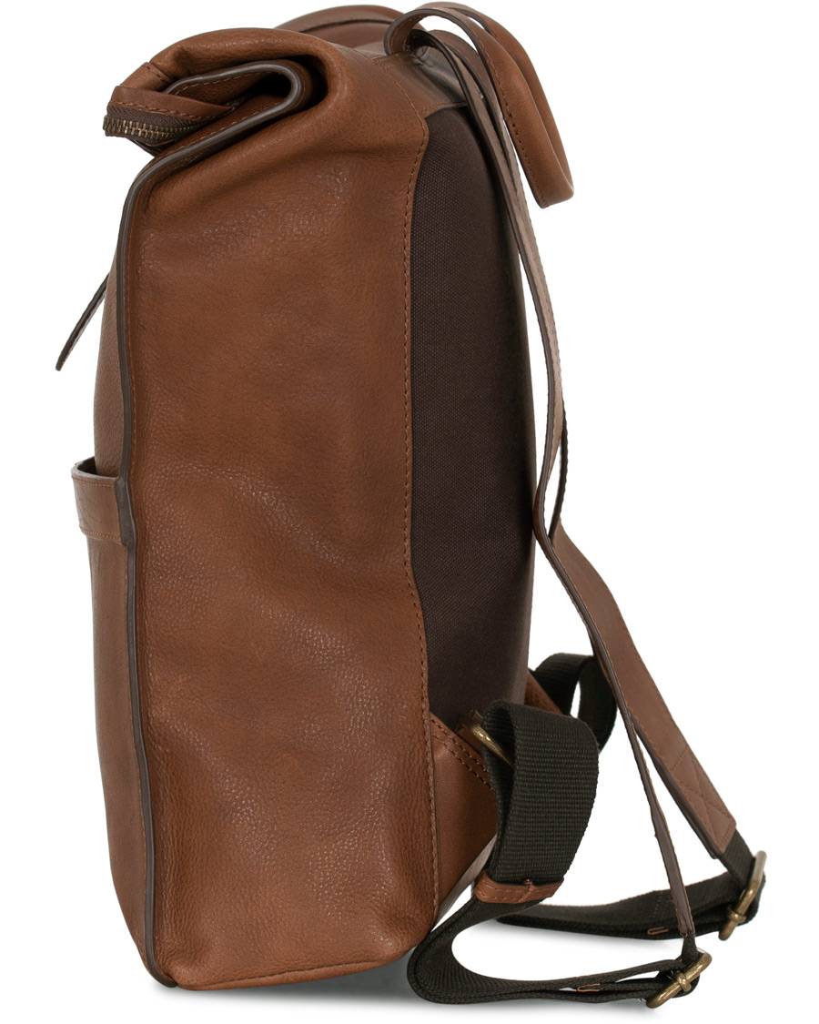 Herre | Tasker | Morris | Leather Backpack Cognac