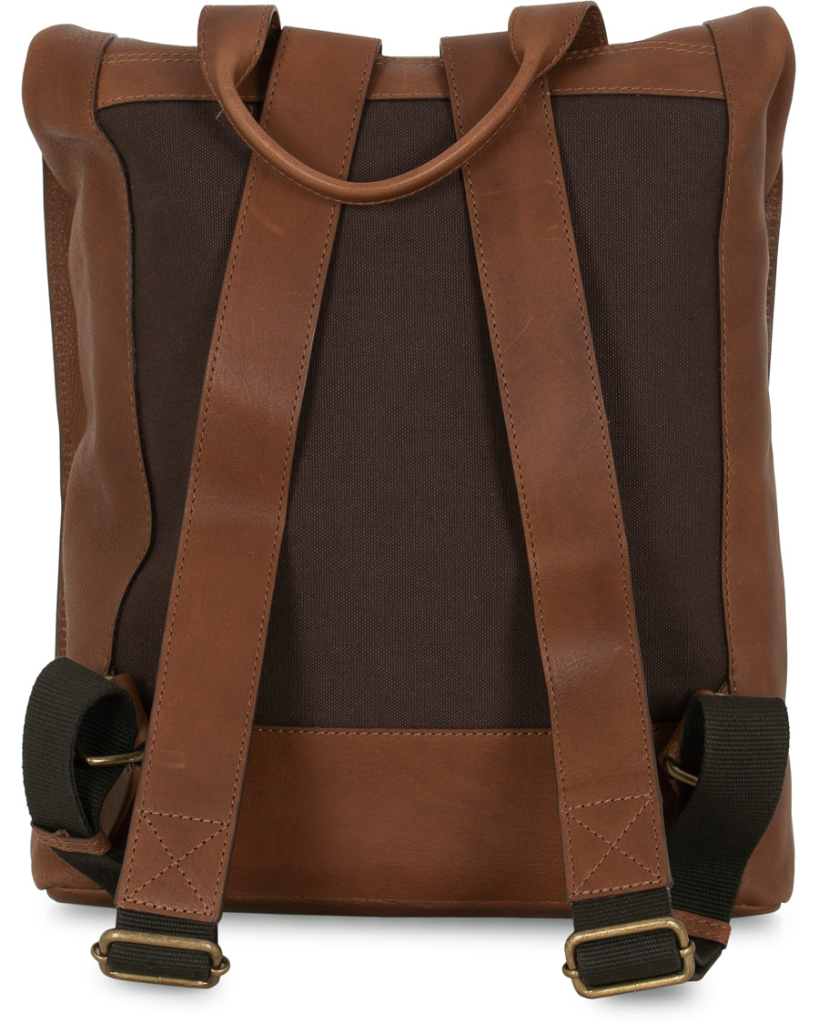 Herre | Tasker | Morris | Leather Backpack Cognac