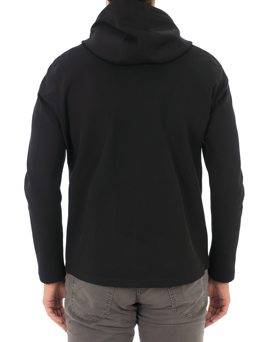 Herre | Trøjer | Descente Allterrain | Crescent Fusionknit Hoodie Jacket Black