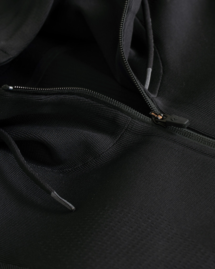 Herre | Trøjer | Descente Allterrain | Crescent Fusionknit Hoodie Jacket Black