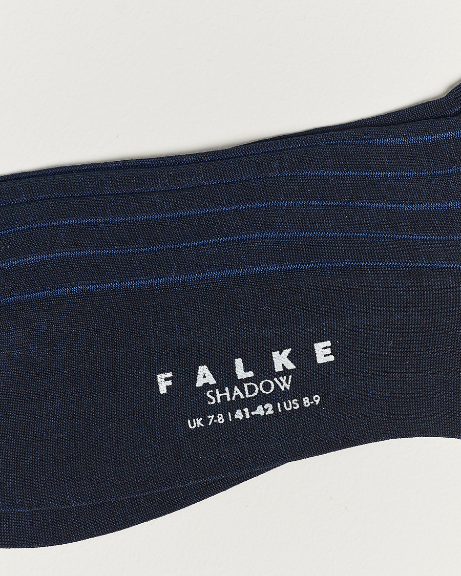 Herre | Undertøj | Falke | Shadow Stripe Sock Navy