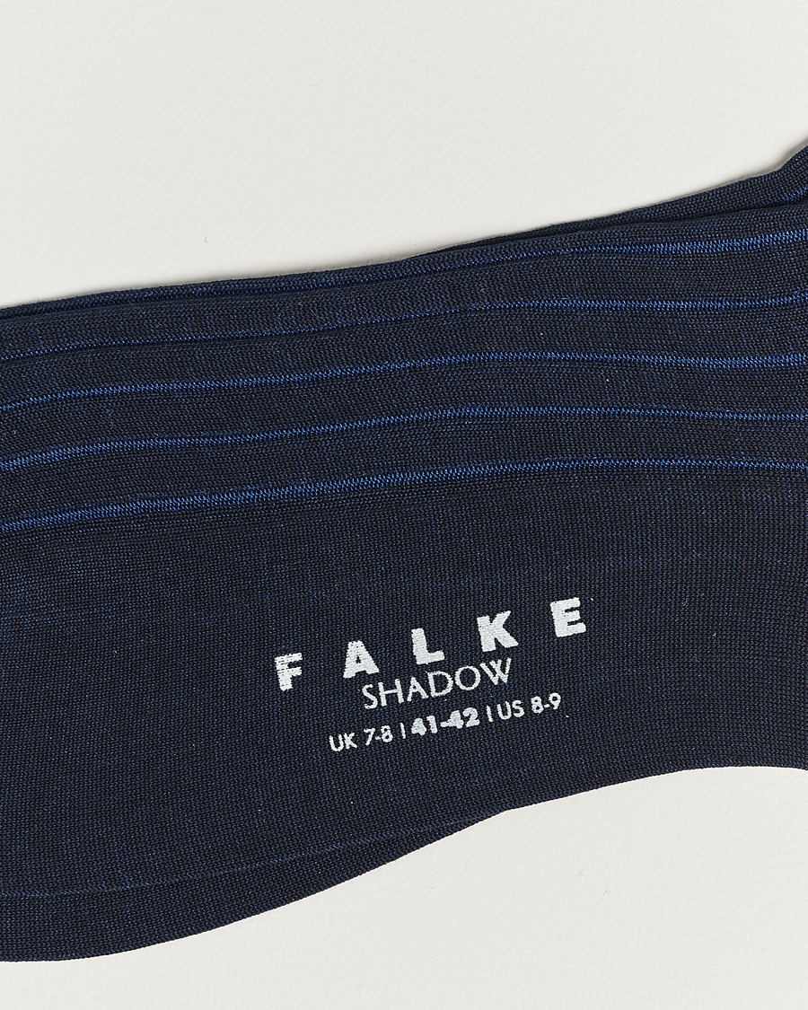 Herre | Almindelige sokker | Falke | Shadow Stripe Sock Navy