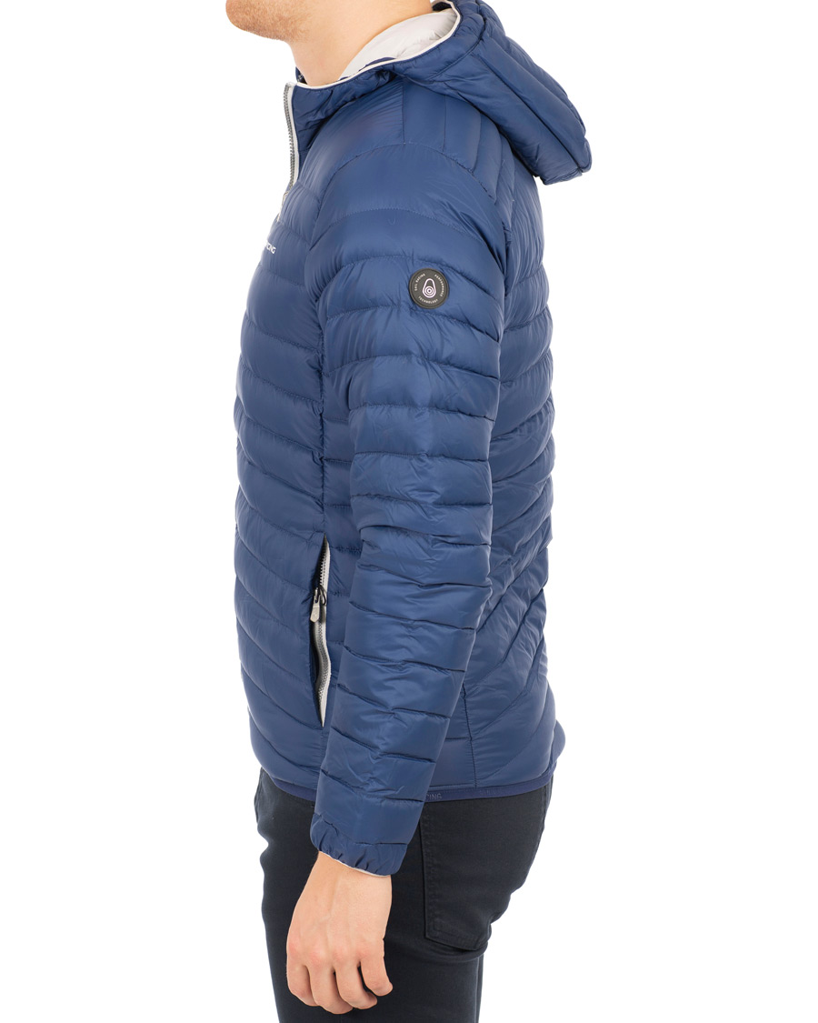 Herre | Jakker | Sail Racing | Link Down Hooded Jacket Storm Blue