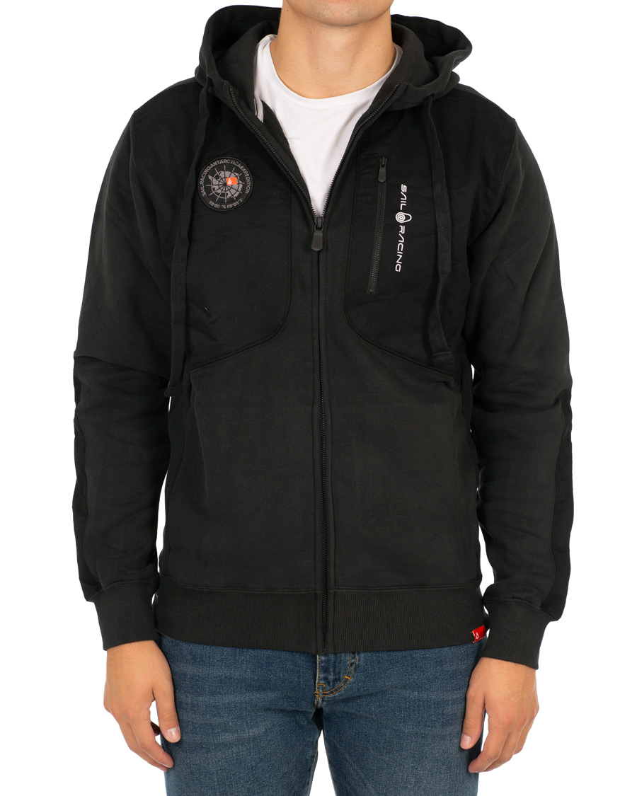 Herre | Trøjer | Sail Racing | Antarctica Zip Hood Carbon