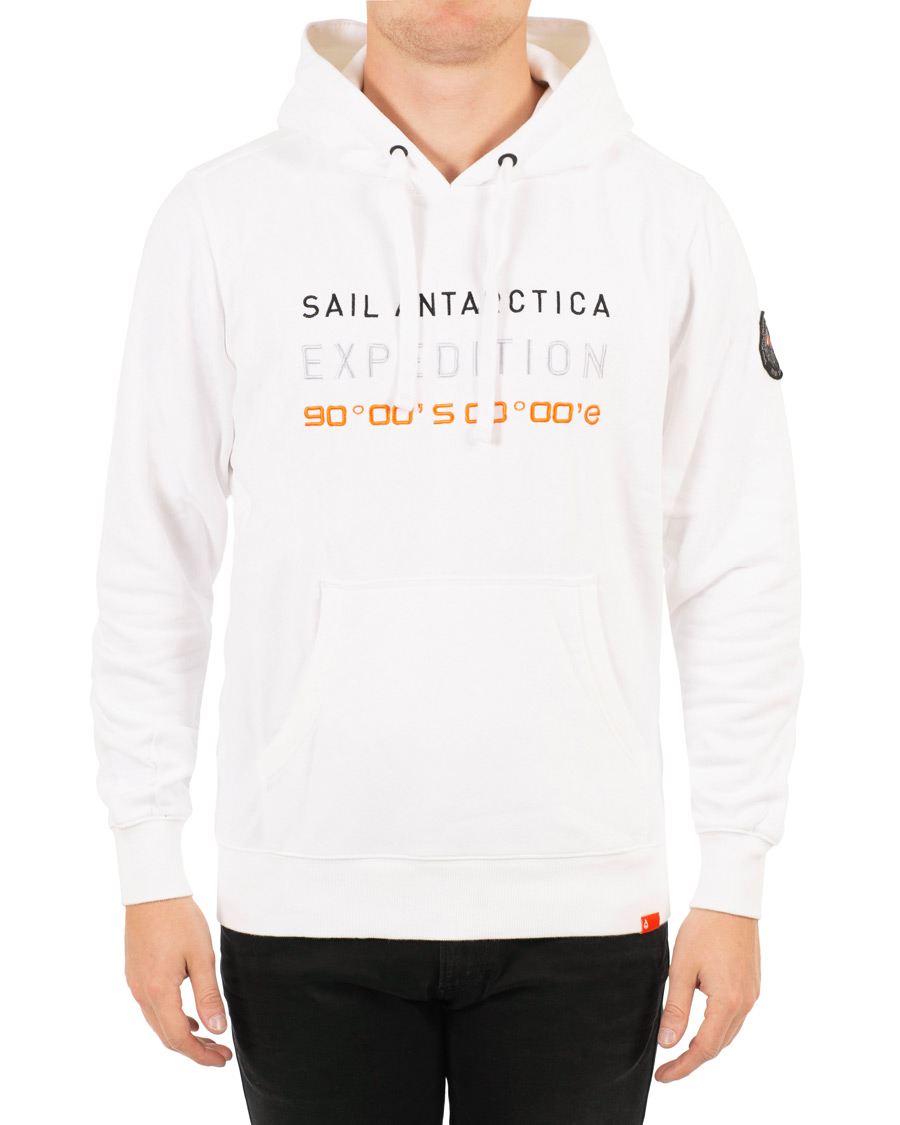 Herre | Trøjer | Sail Racing | Antarctica Hoodie White