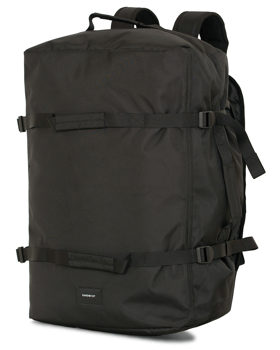 Herre | Tasker | Sandqvist | Zack 100% Recycled Duffelbag Black