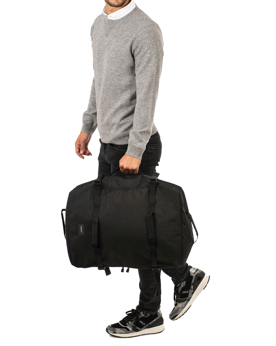 Herre | Tasker | Sandqvist | Zack 100% Recycled Duffelbag Black