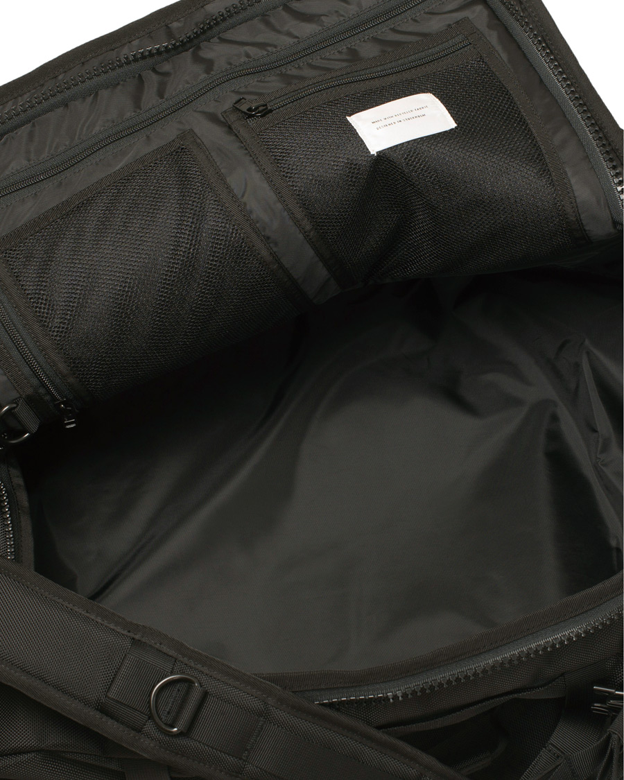Herre | Tasker | Sandqvist | Zack 100% Recycled Duffelbag Black