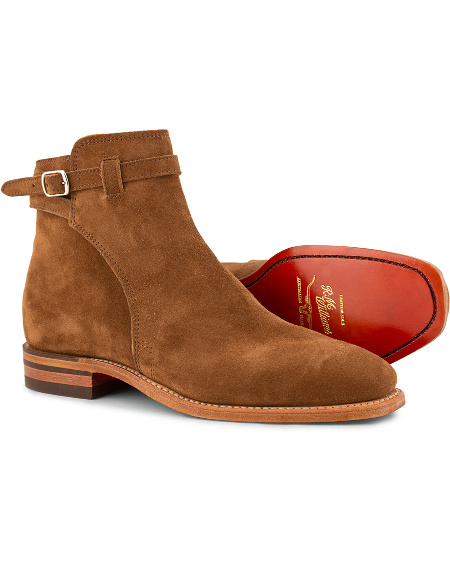 Herre | R.M.Williams Stockmans Jodhpur Boot Saddle Brown Suede | R.M.Williams | Stockmans Jodhpur Boot Saddle Brown Suede