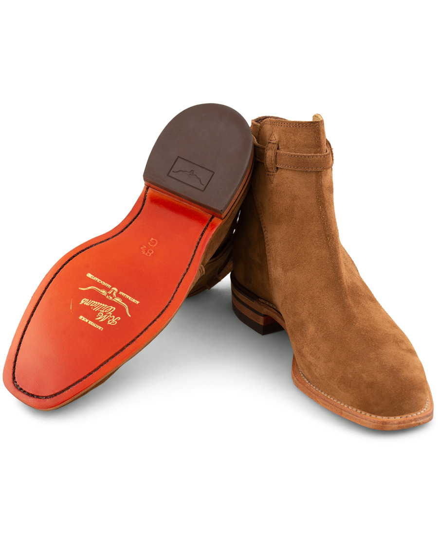 Herre | R.M.Williams Stockmans Jodhpur Boot Saddle Brown Suede | R.M.Williams | Stockmans Jodhpur Boot Saddle Brown Suede