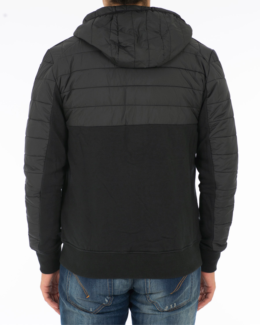 Herre | Jakker | Parajumpers | Gordon Hooded Fleece Jacket Black