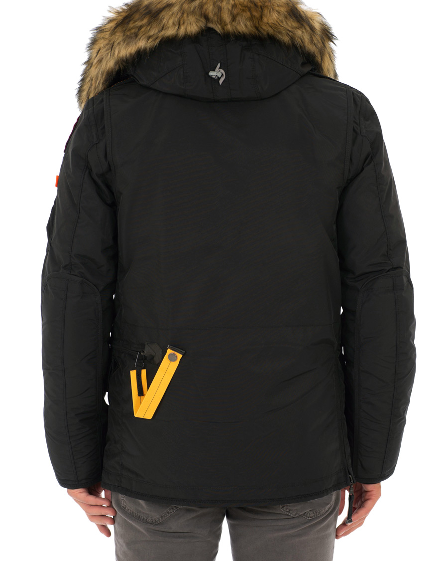 Herre | Jakker | Parajumpers | Right Hand Eco Masterpiece Fake Fur Parka Black