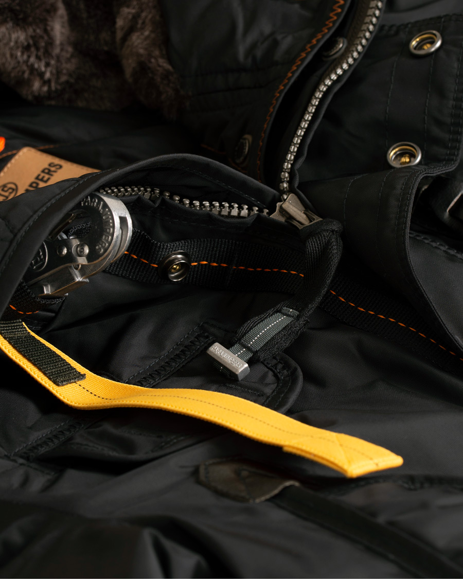 Herre | Jakker | Parajumpers | Right Hand Eco Masterpiece Fake Fur Parka Black