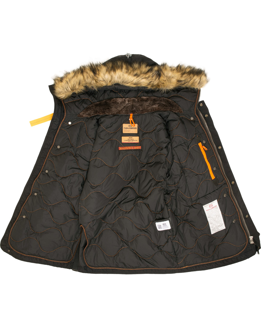 Herre | Jakker | Parajumpers | Right Hand Eco Masterpiece Fake Fur Parka Black