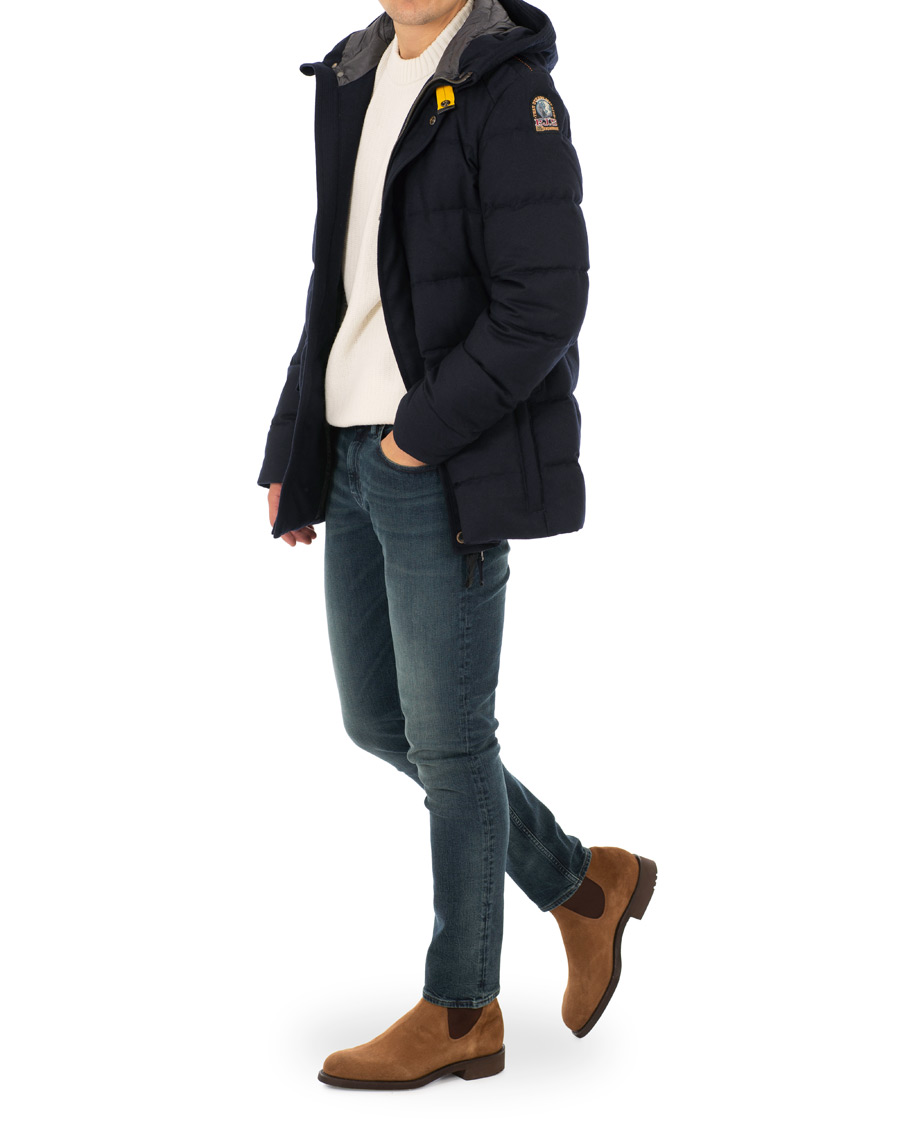 Herre | Jakker | Parajumpers | Clay Wool Down Parka Navy