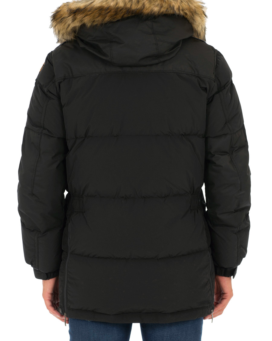 Herre | Jakker | Parajumpers | Harraseeket Eco Highfill Power Fake Fur Parka Black