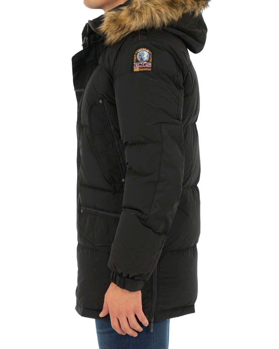 Herre | Jakker | Parajumpers | Harraseeket Eco Highfill Power Fake Fur Parka Black