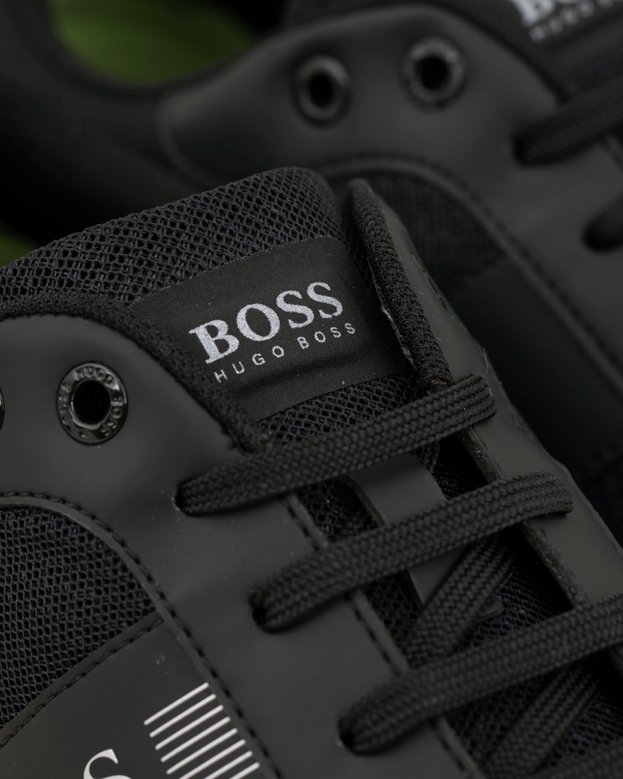 Herre | BOSS Athleisure Lighter Low Sneaker Black | BOSS GREEN | BOSS Athleisure Lighter Low Sneaker Black