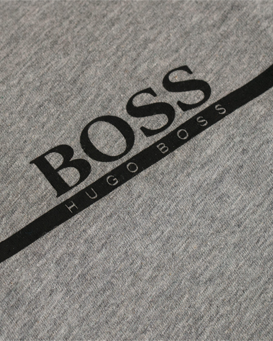 Herre | T-Shirts | BOSS BLACK | BOSS Logo T-shirt Light Grey