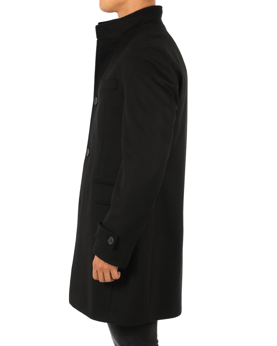 Herre | Jakker | BOSS BLACK | BOSS Sintrax Wool/Cashmere Coat Black