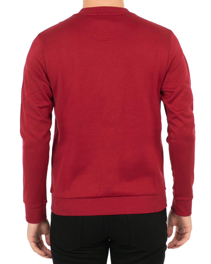 Herre | Trøjer | BOSS GREEN | BOSS Athleisure Salbo Crew Neck Sweatshirt Rhubarb Red