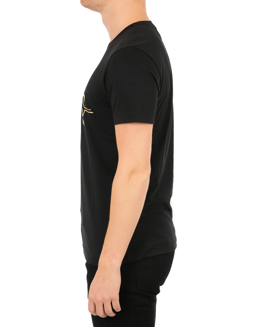 Herre | T-Shirts | BOSS GREEN | BOSS Athleisure Tee Gold Black