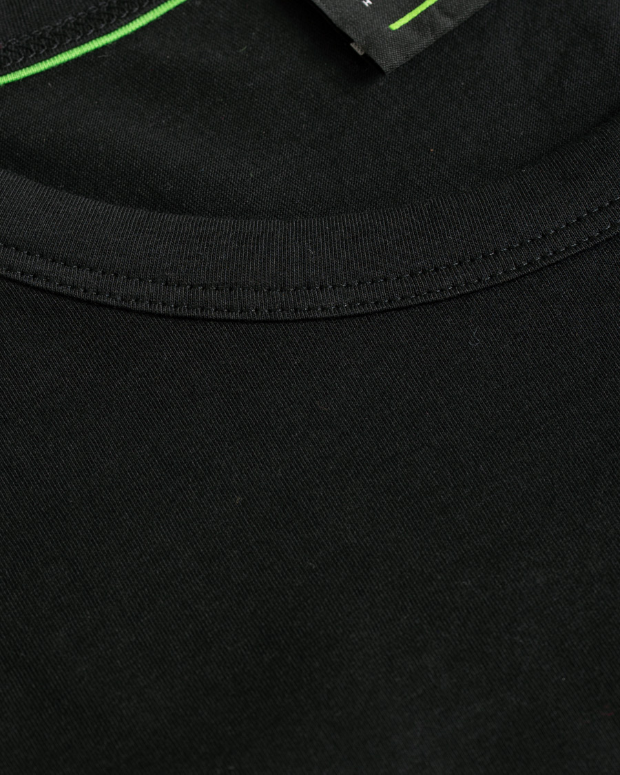 Herre | T-Shirts | BOSS GREEN | BOSS Athleisure Tee Gold Black